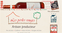 Desktop Screenshot of les-perles-rouges.com
